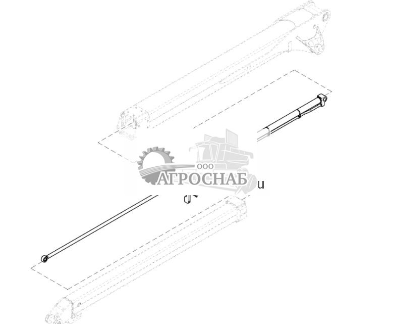 Mounting, Hydraulic Cylinder, Extension Boom, CH910 CH911 - ST851875 553.jpg